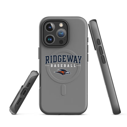 Magsafe Tough Case for iPhone | Ridgeway High School Baseball | Modern Script Logo