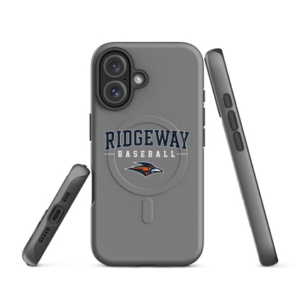 Magsafe Tough Case for iPhone | Ridgeway High School Baseball | Modern Script Logo