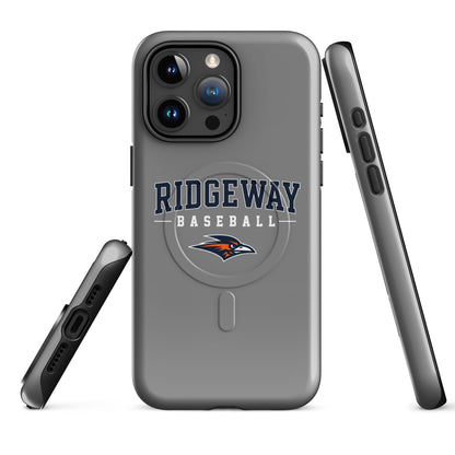 Magsafe Tough Case for iPhone | Ridgeway High School Baseball | Modern Script Logo