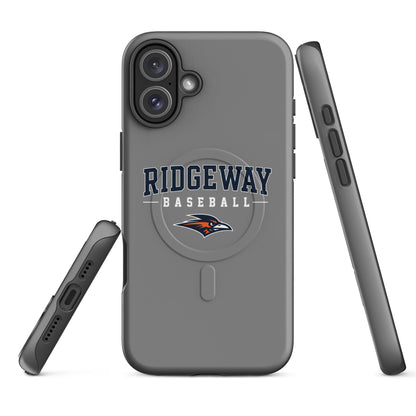 Magsafe Tough Case for iPhone | Ridgeway High School Baseball | Modern Script Logo