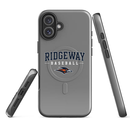 Magsafe Tough Case for iPhone | Ridgeway High School Baseball | Modern Script Logo