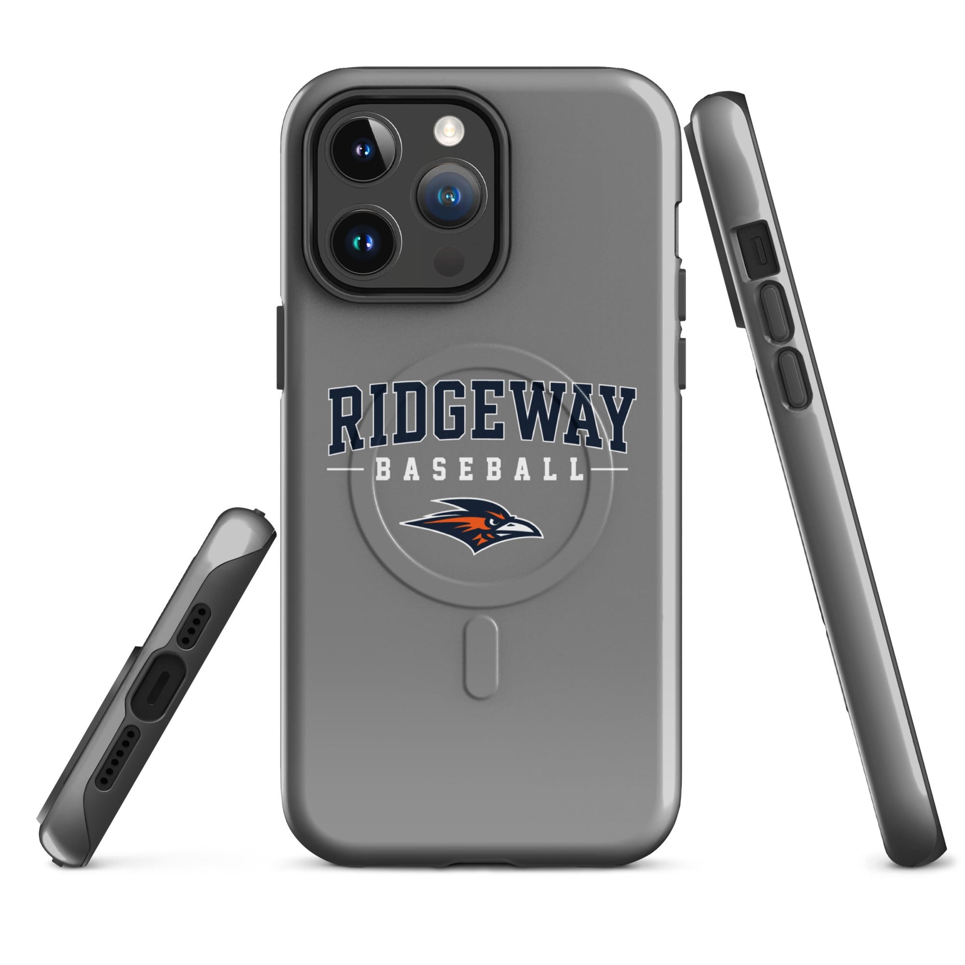 Magsafe Tough Case for iPhone | Ridgeway High School Baseball | Modern Script Logo