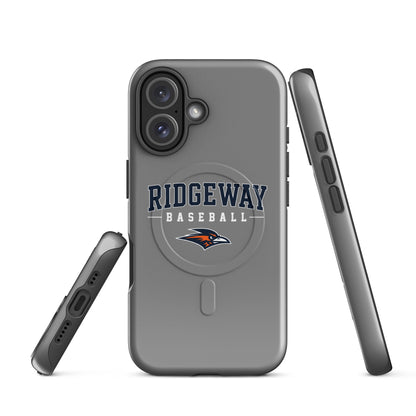 Magsafe Tough Case for iPhone | Ridgeway High School Baseball | Modern Script Logo