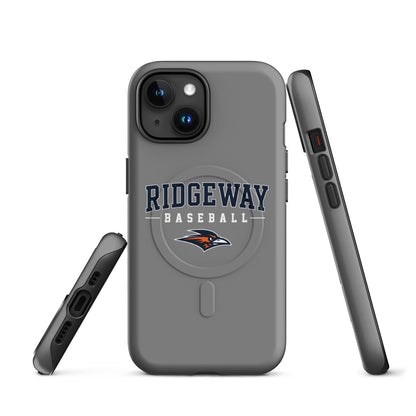 Magsafe Tough Case for iPhone | Ridgeway High School Baseball | Modern Script Logo