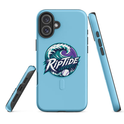 Magsafe Tough Case for iPhone | RipTide Softball | Emblem Logo