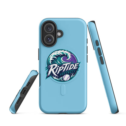 Magsafe Tough Case for iPhone | RipTide Softball | Emblem Logo