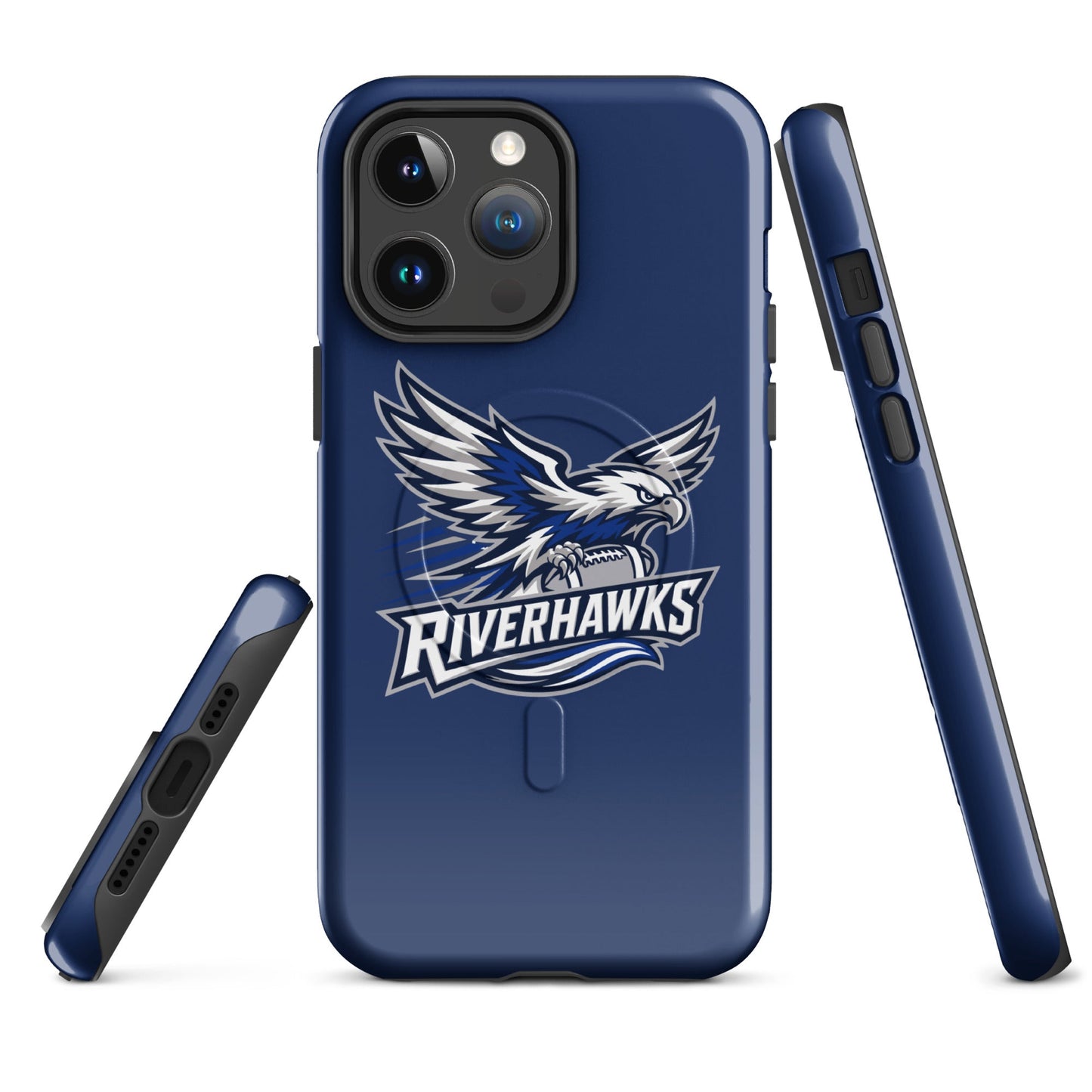 Magsafe Tough Case for iPhone | Rochester Riverhawks | Crest Logo