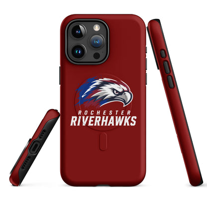 Magsafe Tough Case for iPhone | Rochester Riverhawks | Emblem Logo