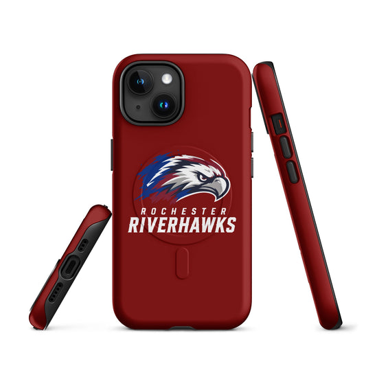 Magsafe Tough Case for iPhone | Rochester Riverhawks | Emblem Logo