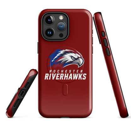Magsafe Tough Case for iPhone | Rochester Riverhawks | Emblem Logo