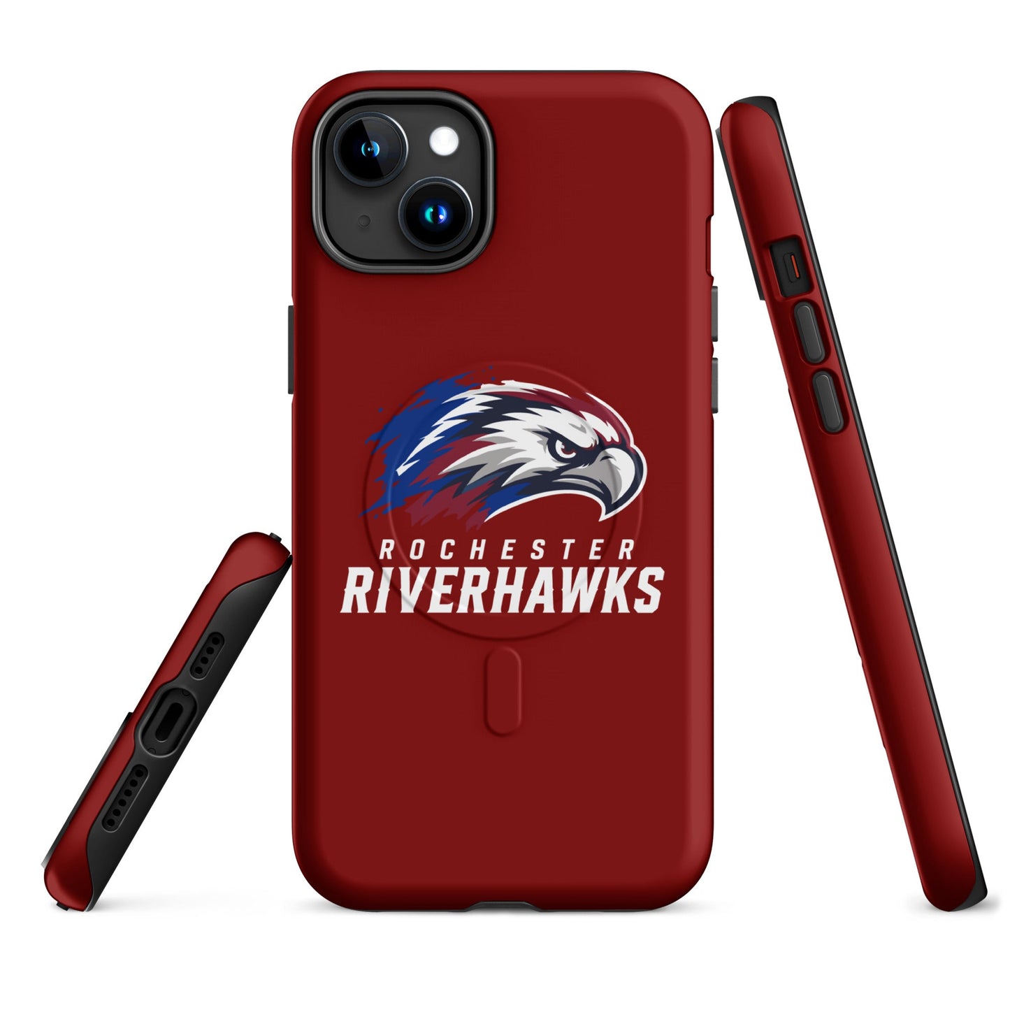 Magsafe Tough Case for iPhone | Rochester Riverhawks | Emblem Logo