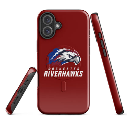 Magsafe Tough Case for iPhone | Rochester Riverhawks | Emblem Logo