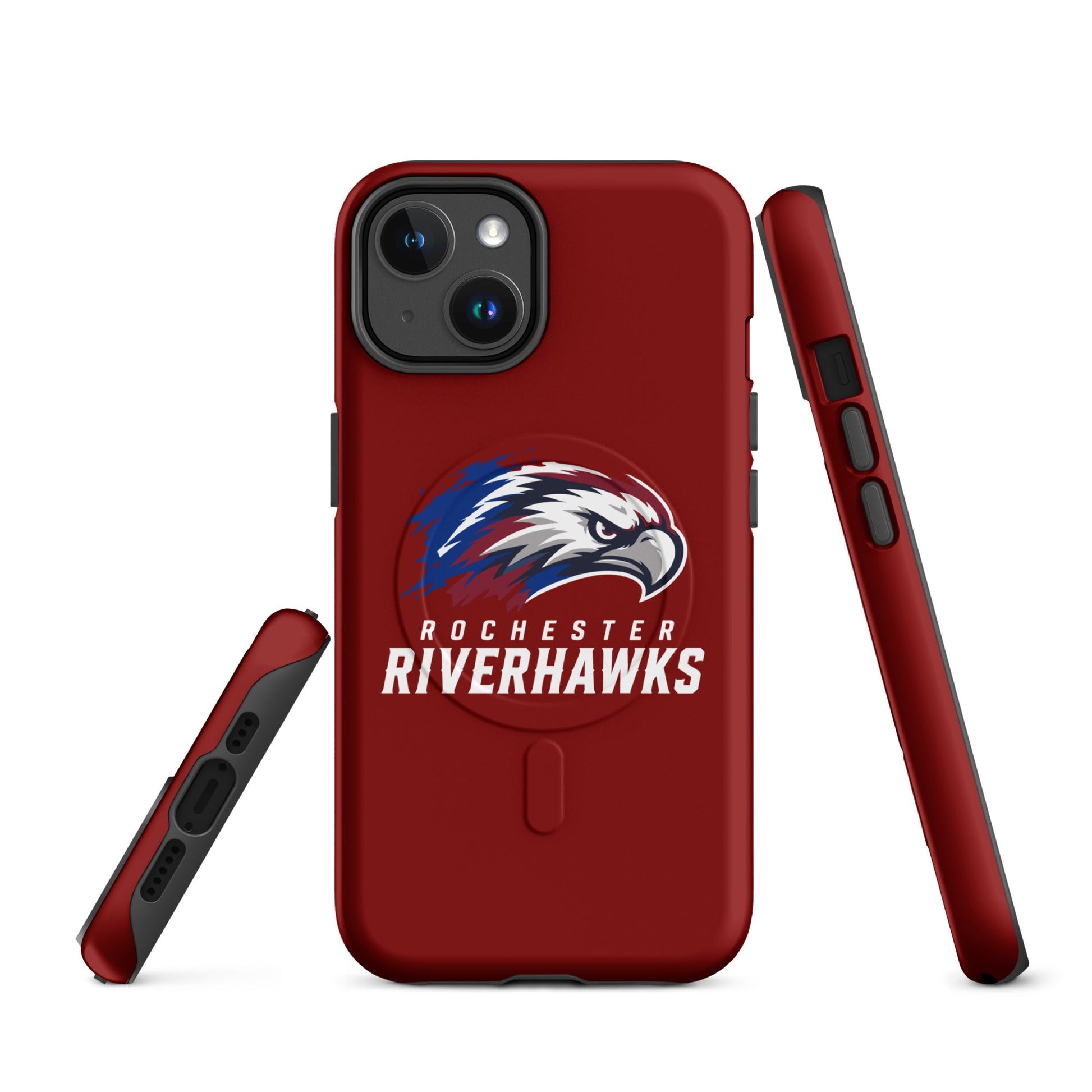 Magsafe Tough Case for iPhone | Rochester Riverhawks | Emblem Logo