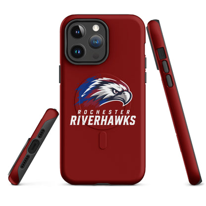Magsafe Tough Case for iPhone | Rochester Riverhawks | Emblem Logo