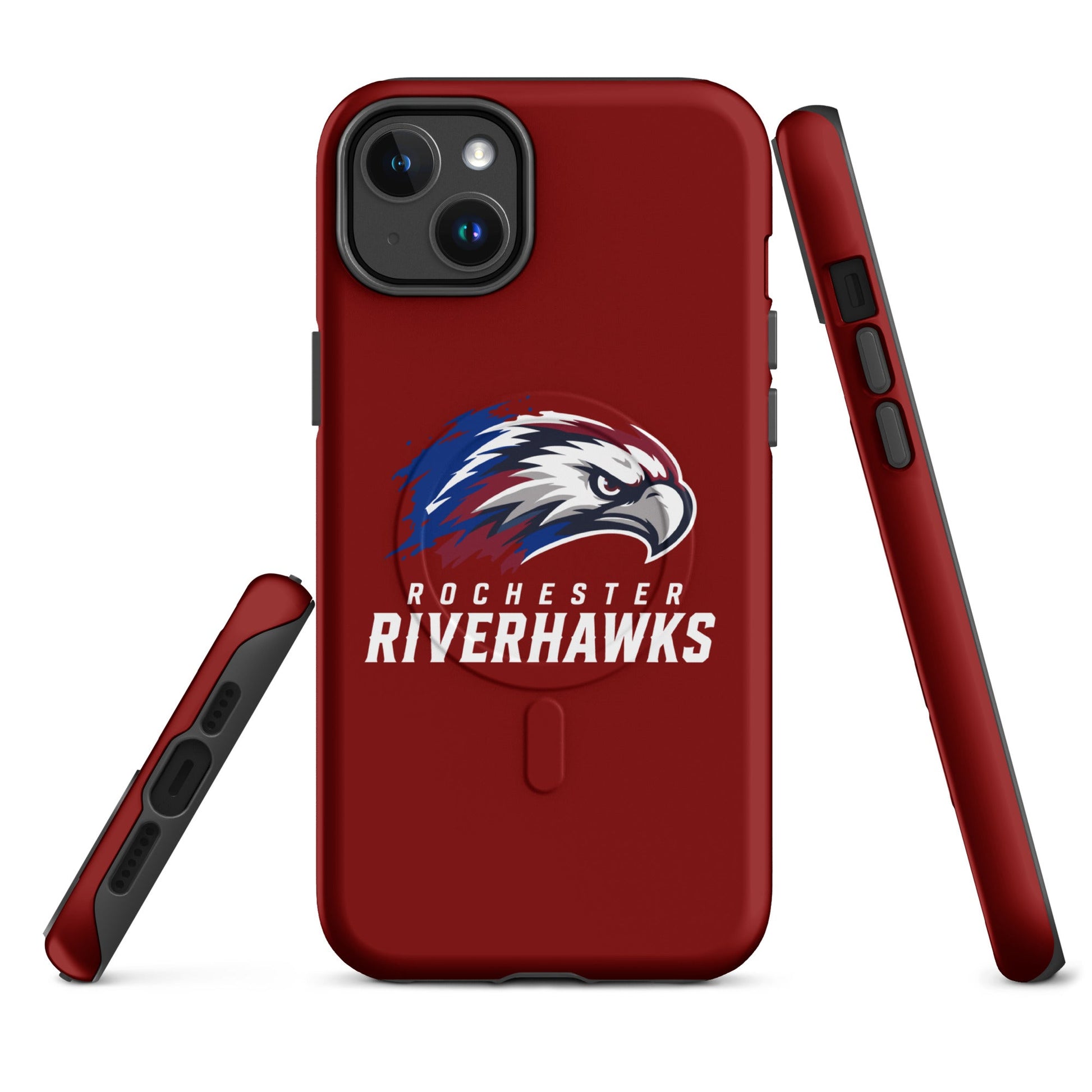 Magsafe Tough Case for iPhone | Rochester Riverhawks | Emblem Logo