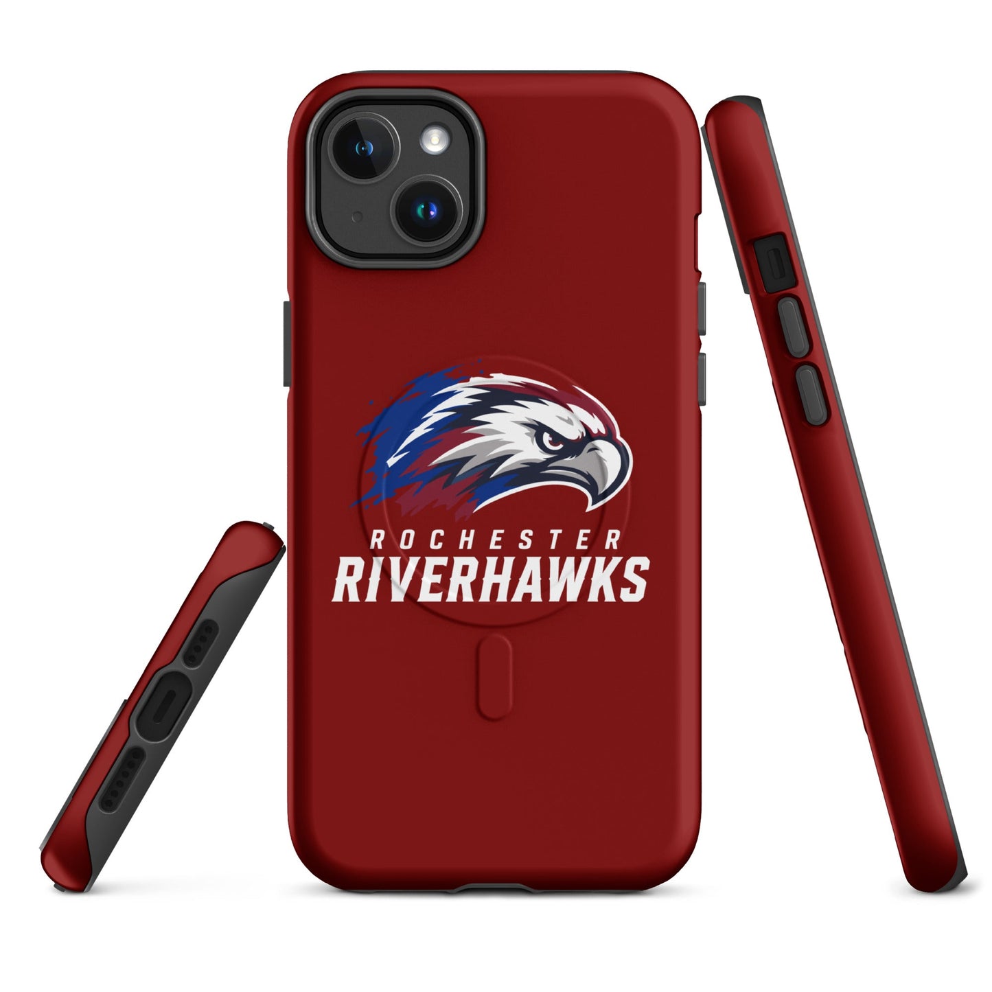 Magsafe Tough Case for iPhone | Rochester Riverhawks | Emblem Logo