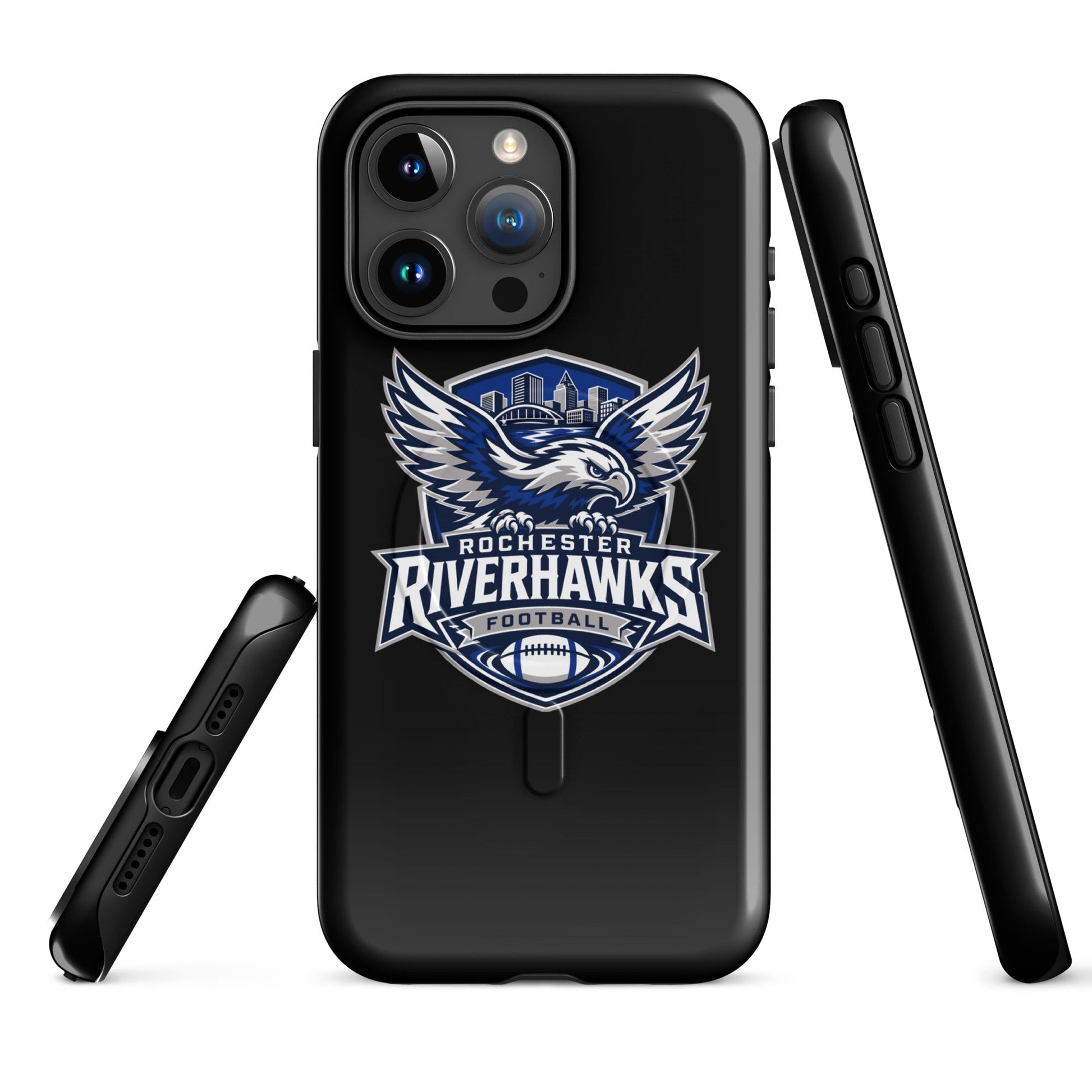 Magsafe Tough Case for iPhone | Rochester Riverhawks | Shield Logo