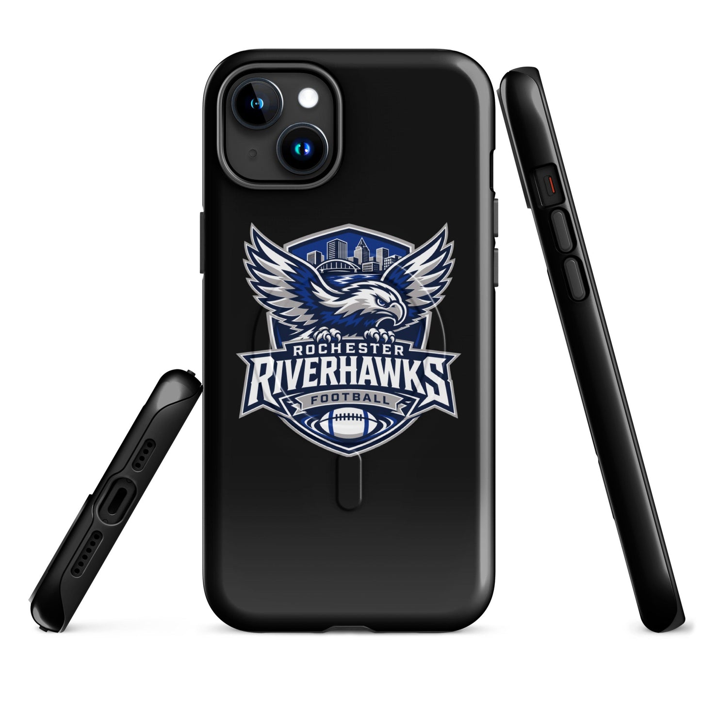 Magsafe Tough Case for iPhone | Rochester Riverhawks | Shield Logo