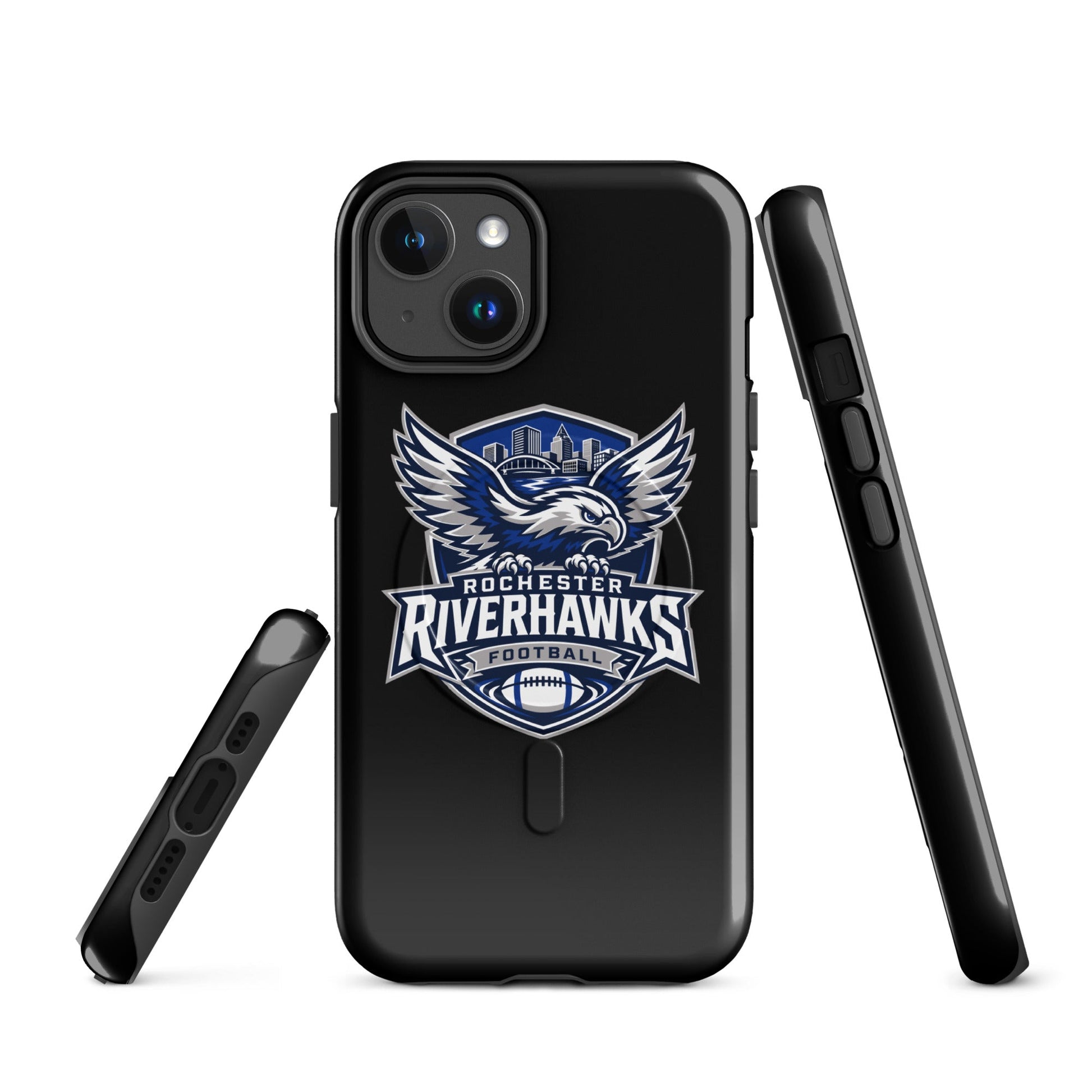 Magsafe Tough Case for iPhone | Rochester Riverhawks | Shield Logo