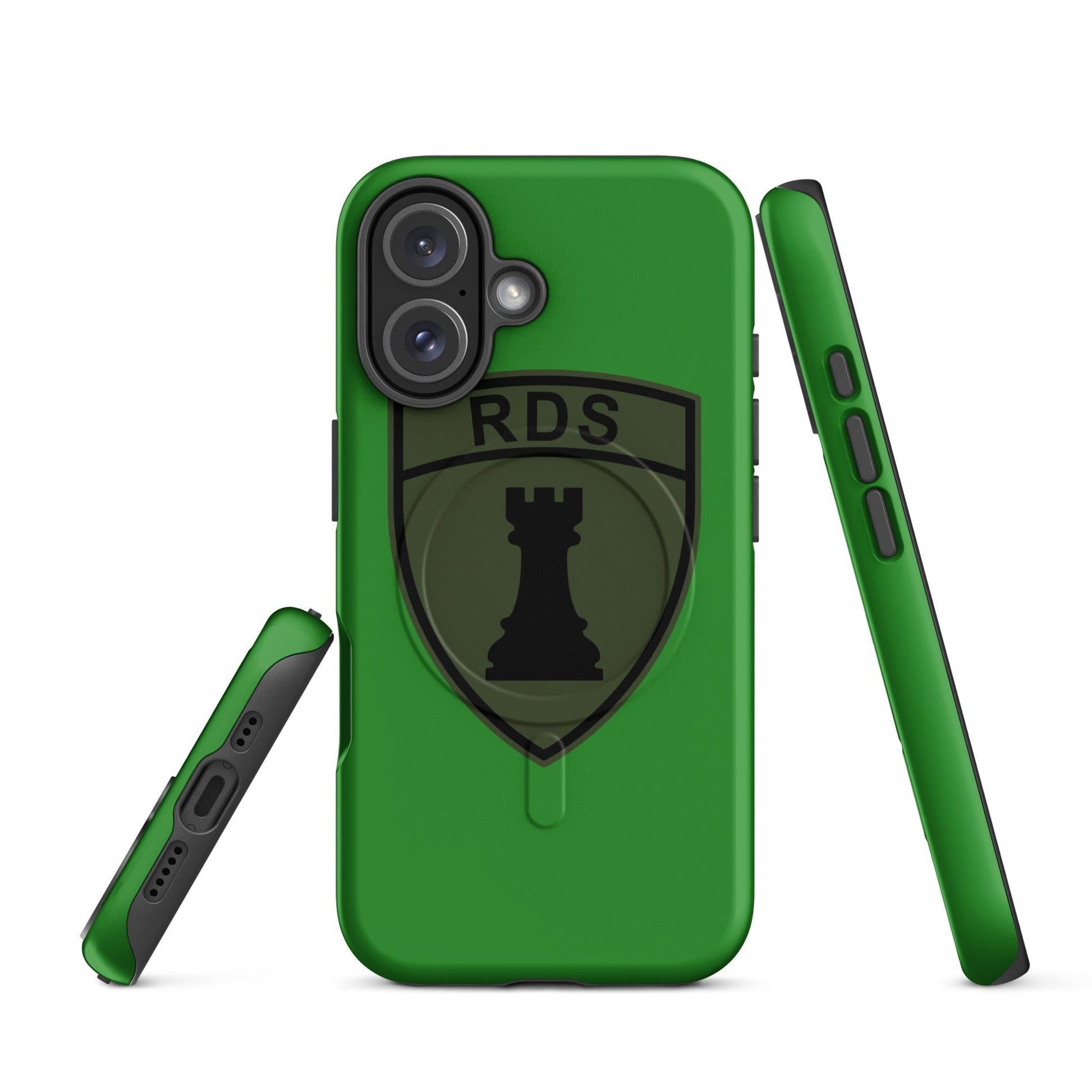 Magsafe Tough Case for iPhone | Rook Defense Solutions | Crest Logo