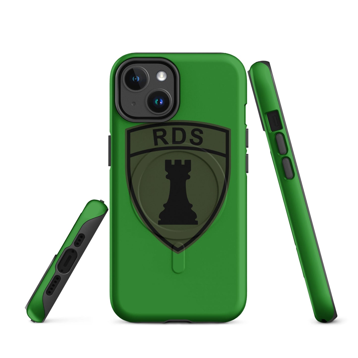 Magsafe Tough Case for iPhone | Rook Defense Solutions | Crest Logo