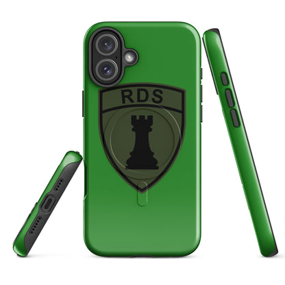 Magsafe Tough Case for iPhone | Rook Defense Solutions | Crest Logo