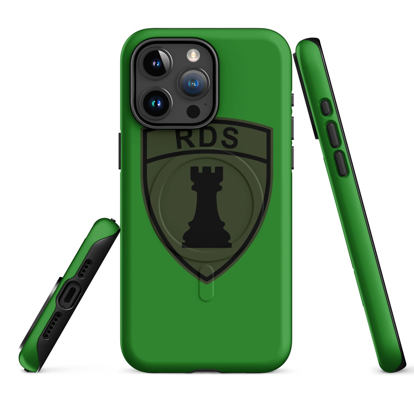 Magsafe Tough Case for iPhone | Rook Defense Solutions | Crest Logo