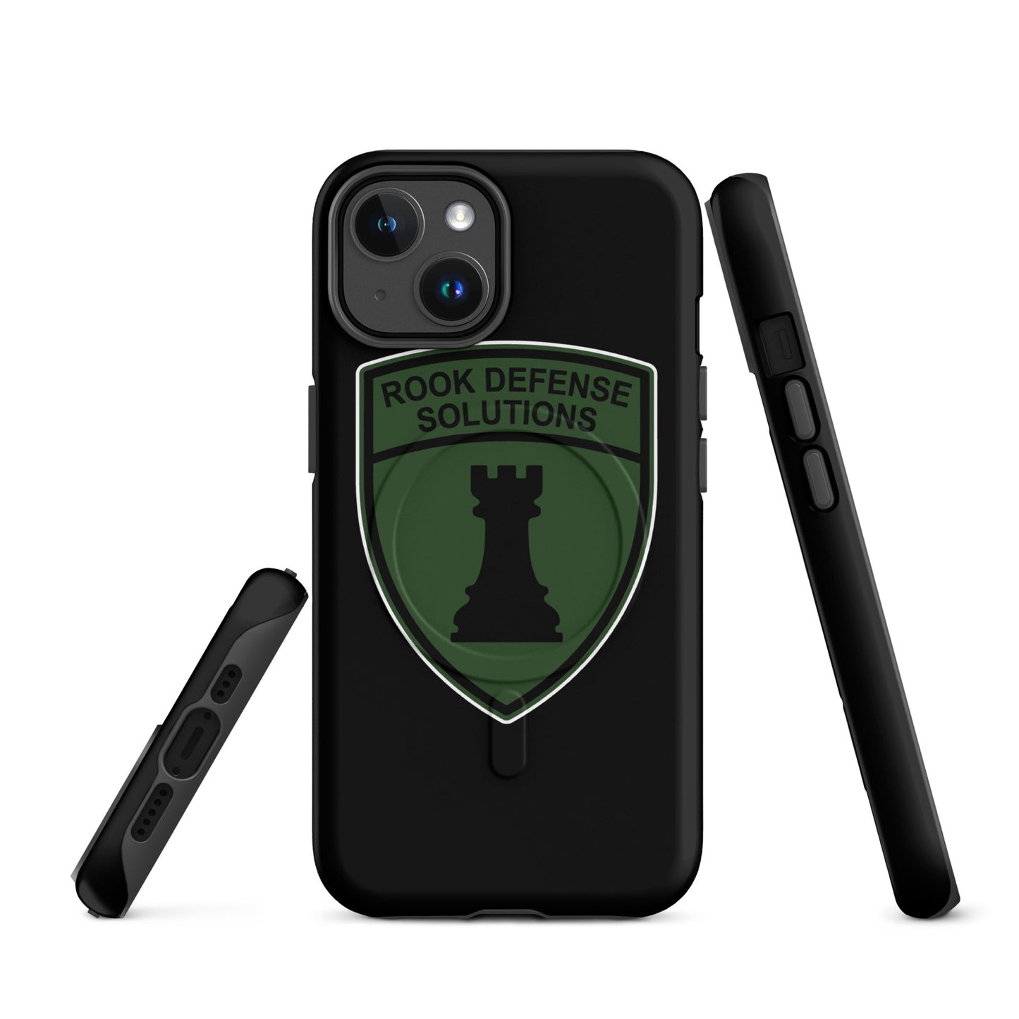 Magsafe Tough Case for iPhone | Rook Defense Solutions | Emblem Logo