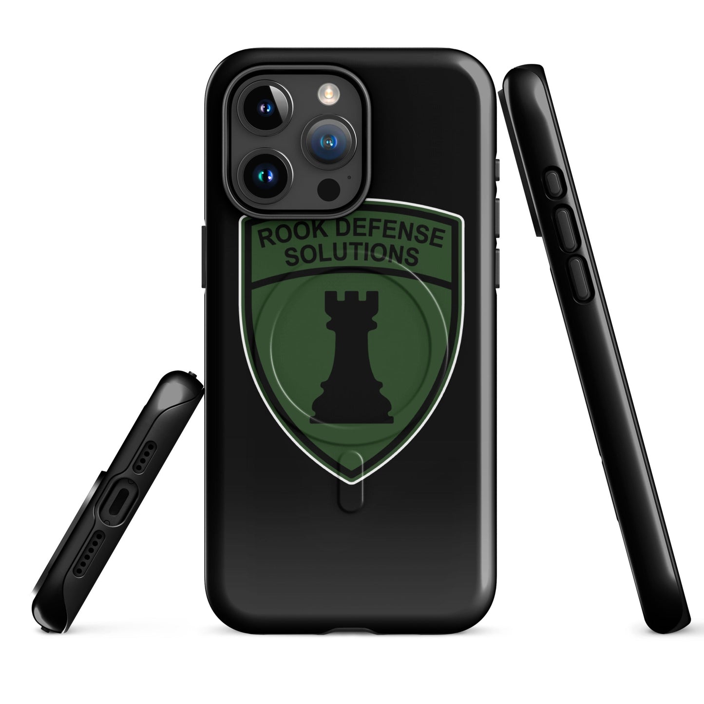 Magsafe Tough Case for iPhone | Rook Defense Solutions | Emblem Logo