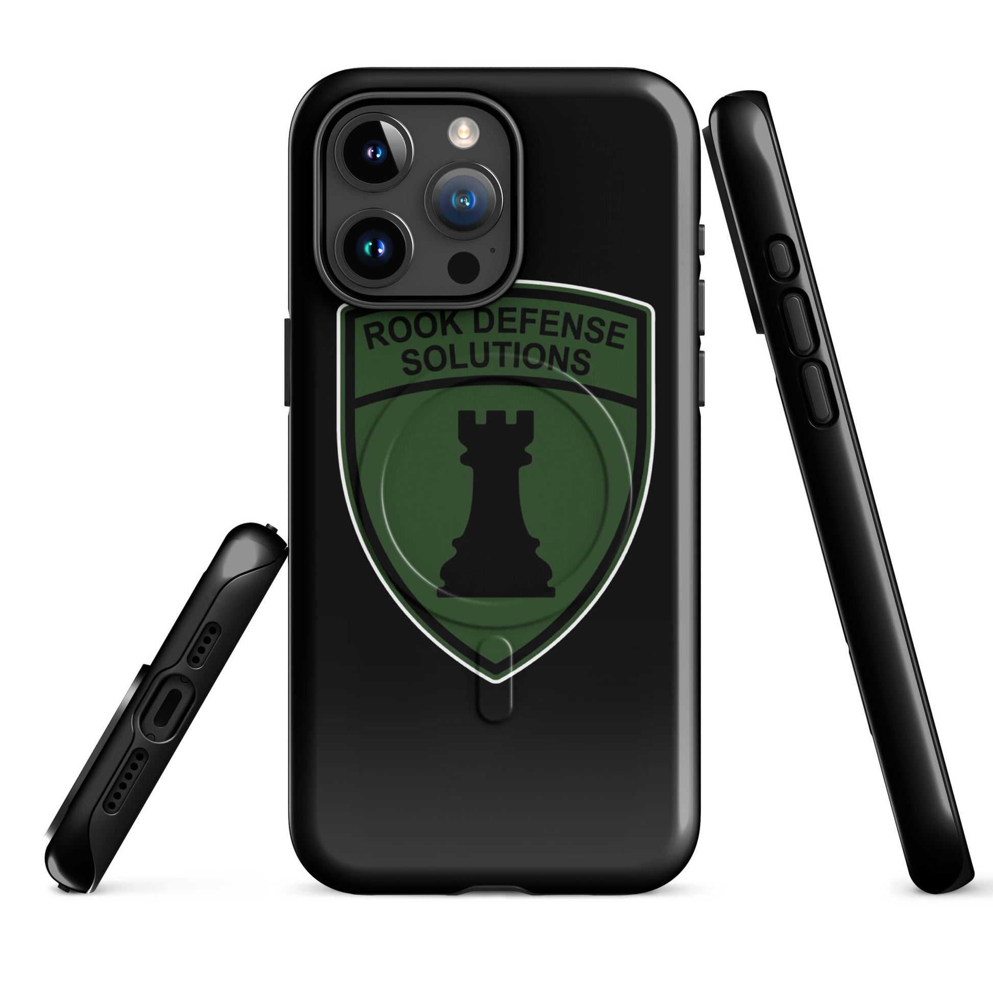 Magsafe Tough Case for iPhone | Rook Defense Solutions | Emblem Logo