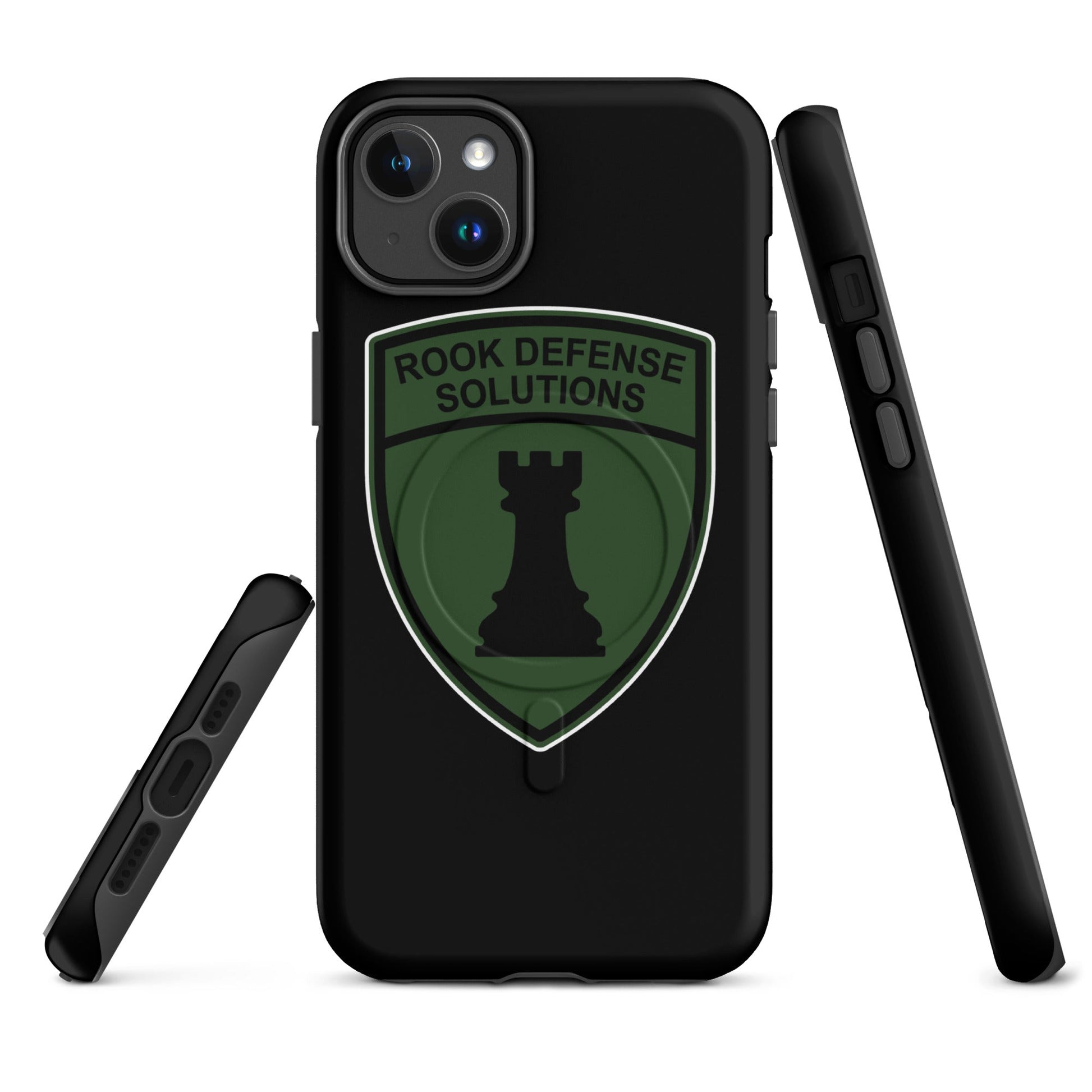 Magsafe Tough Case for iPhone | Rook Defense Solutions | Emblem Logo
