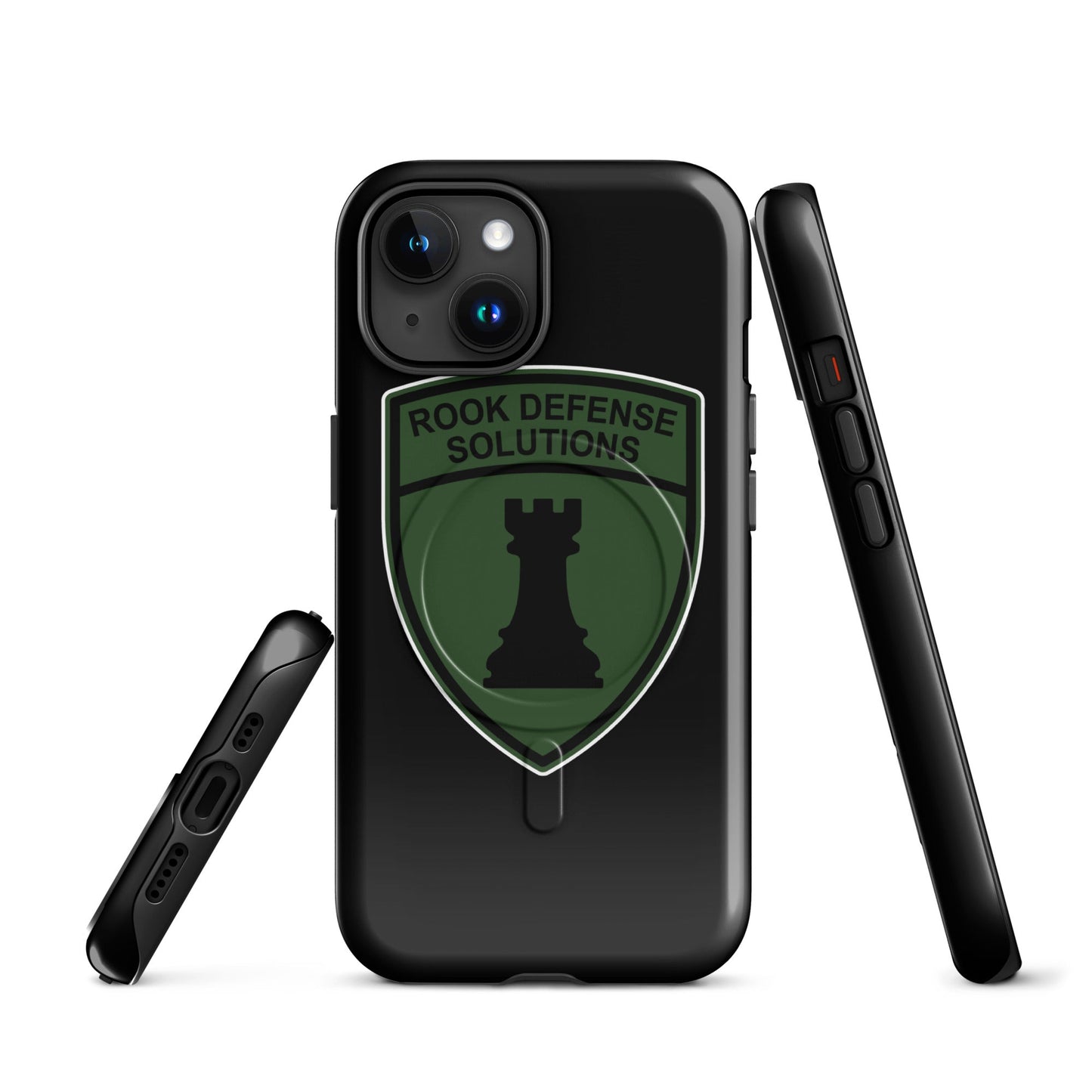 Magsafe Tough Case for iPhone | Rook Defense Solutions | Emblem Logo