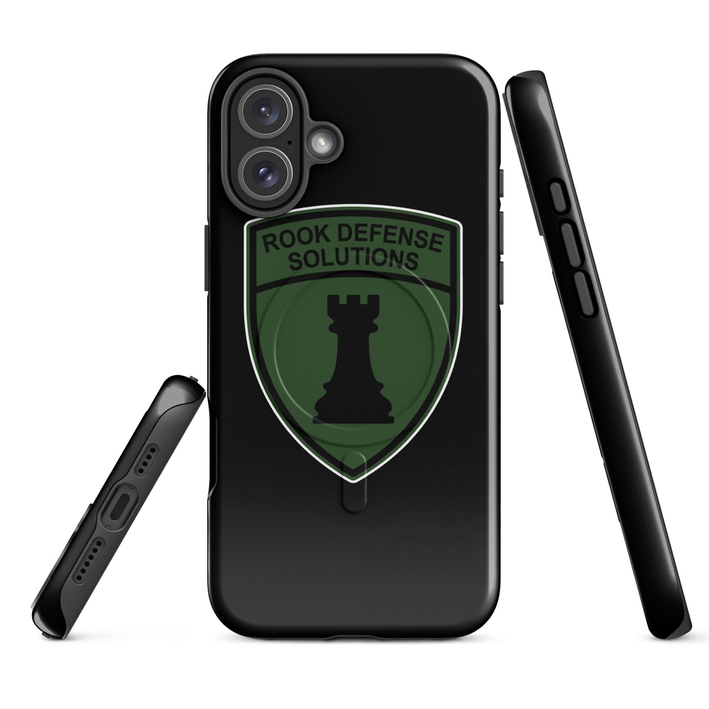 Magsafe Tough Case for iPhone | Rook Defense Solutions | Emblem Logo
