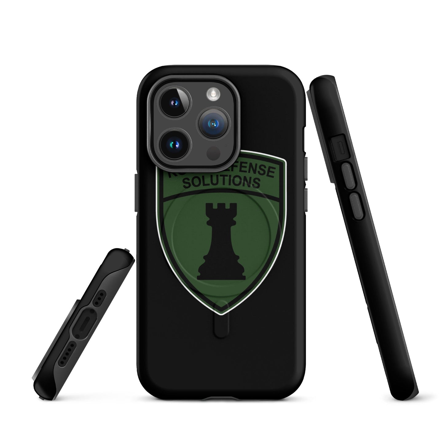 Magsafe Tough Case for iPhone | Rook Defense Solutions | Emblem Logo