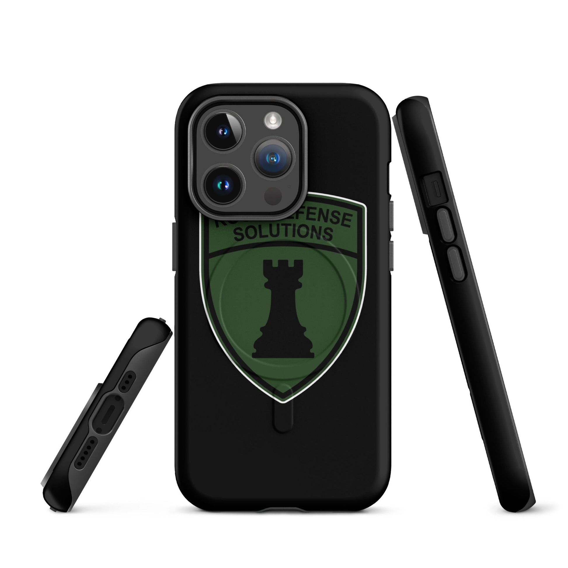 Magsafe Tough Case for iPhone | Rook Defense Solutions | Emblem Logo
