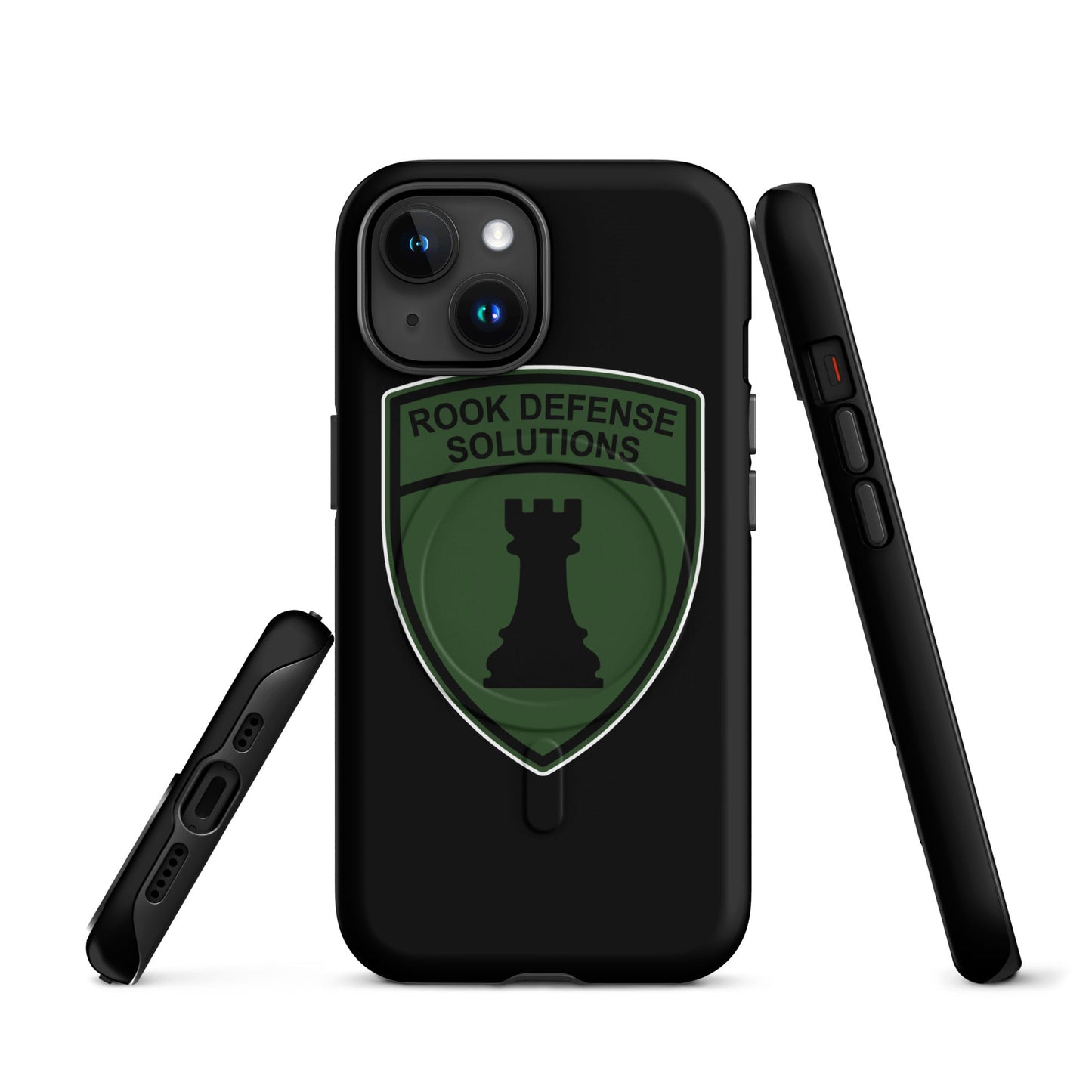 Magsafe Tough Case for iPhone | Rook Defense Solutions | Emblem Logo