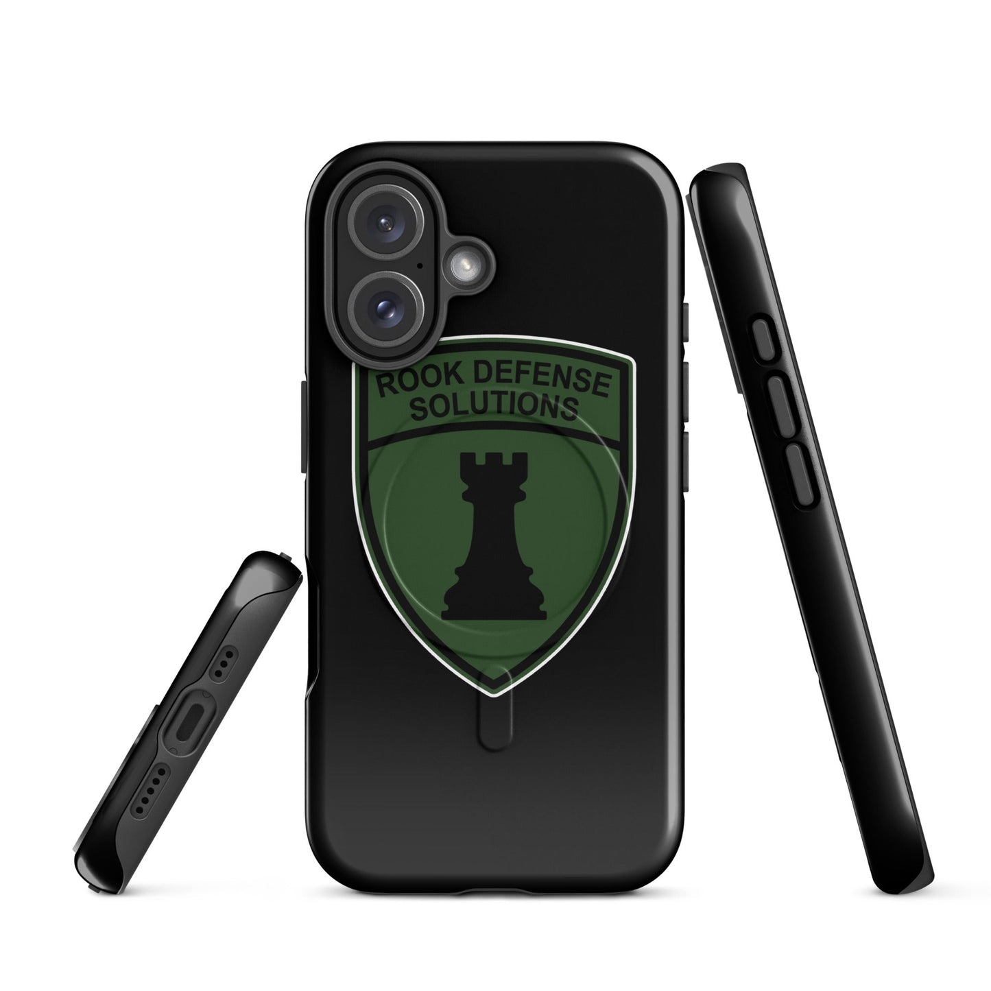Magsafe Tough Case for iPhone | Rook Defense Solutions | Emblem Logo