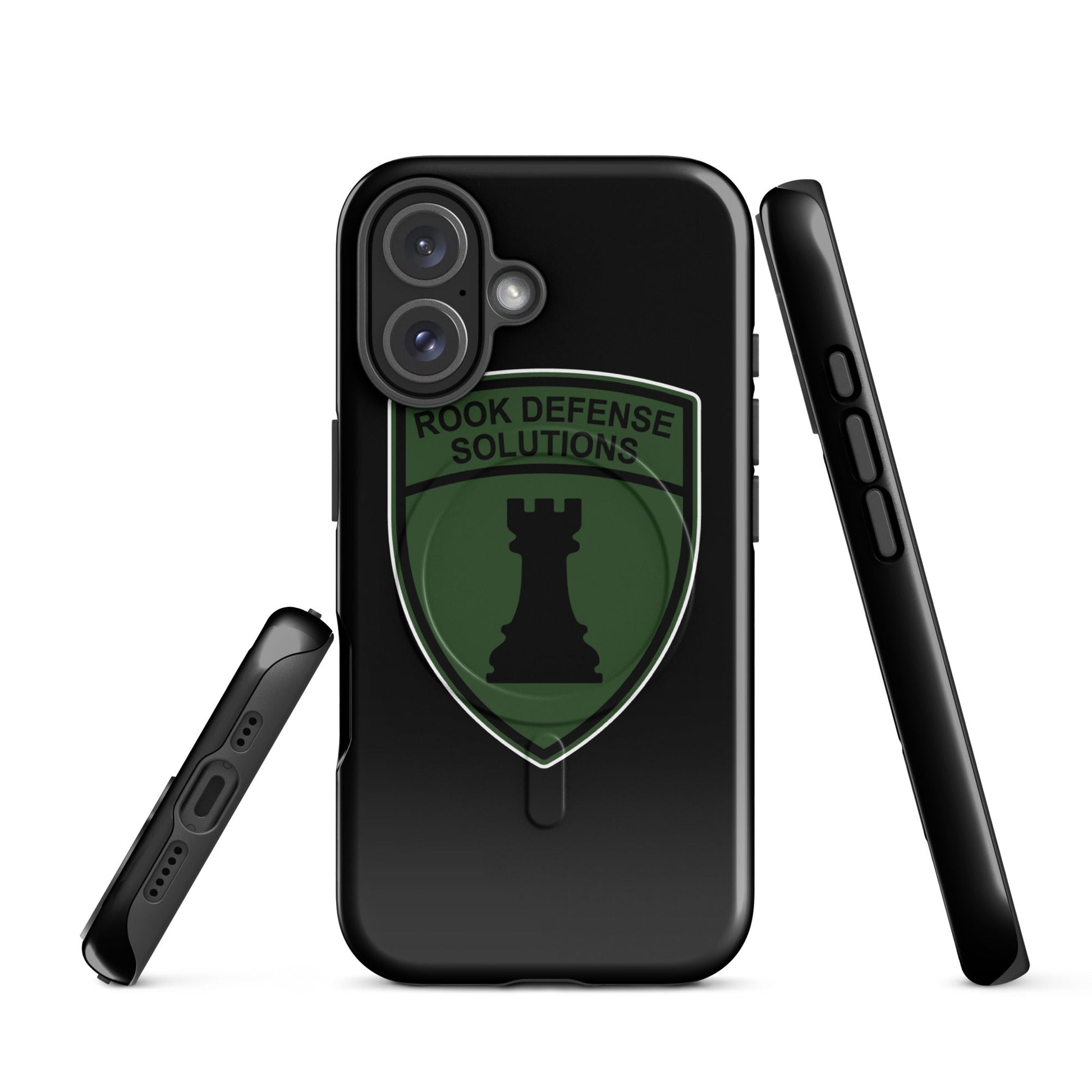 Magsafe Tough Case for iPhone | Rook Defense Solutions | Emblem Logo