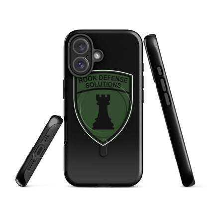 Magsafe Tough Case for iPhone | Rook Defense Solutions | Emblem Logo