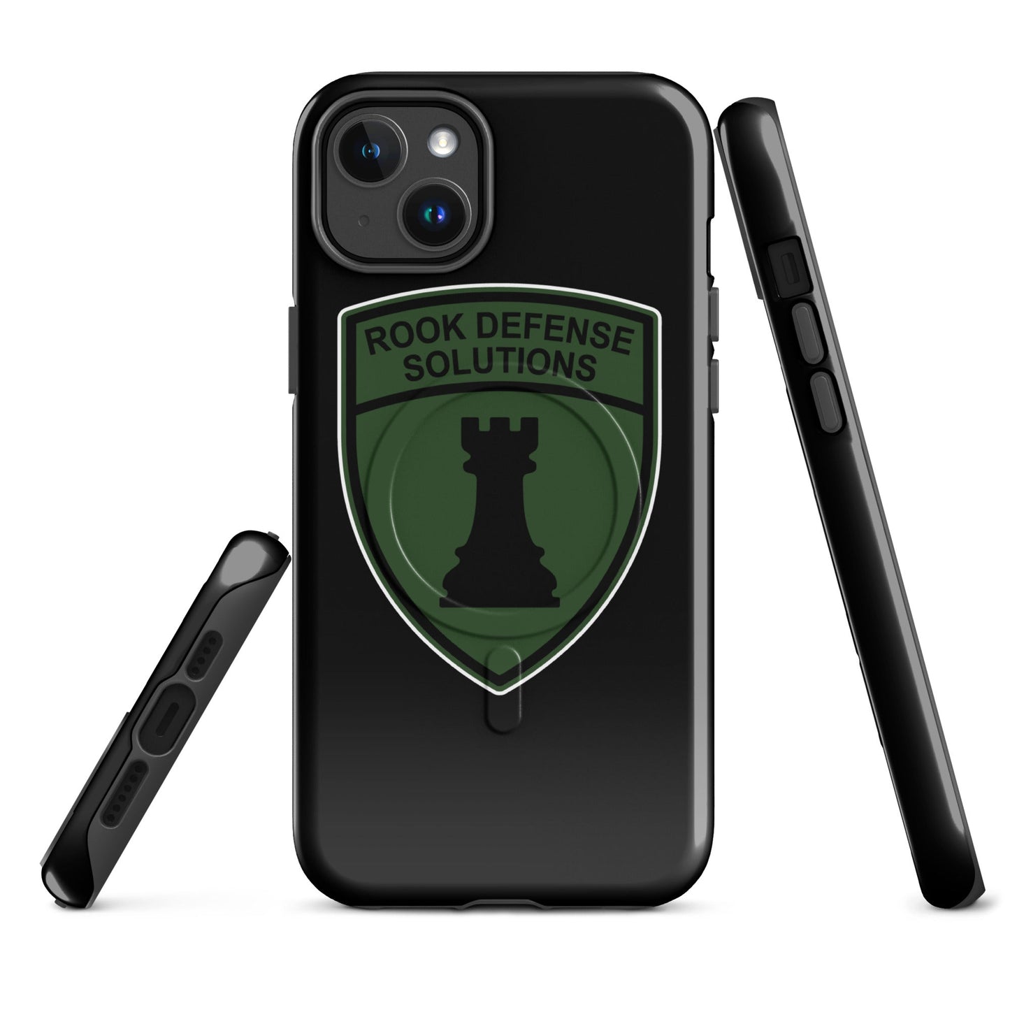 Magsafe Tough Case for iPhone | Rook Defense Solutions | Emblem Logo