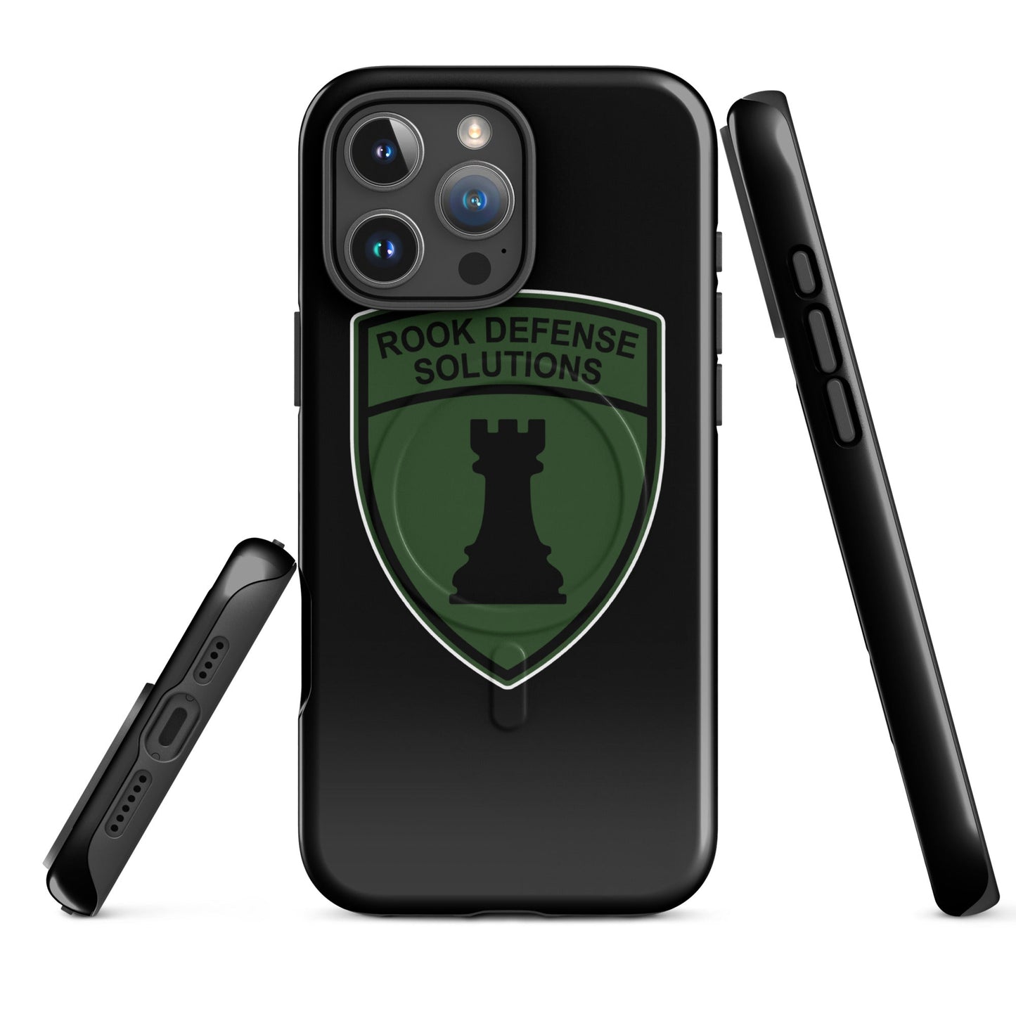 Magsafe Tough Case for iPhone | Rook Defense Solutions | Emblem Logo