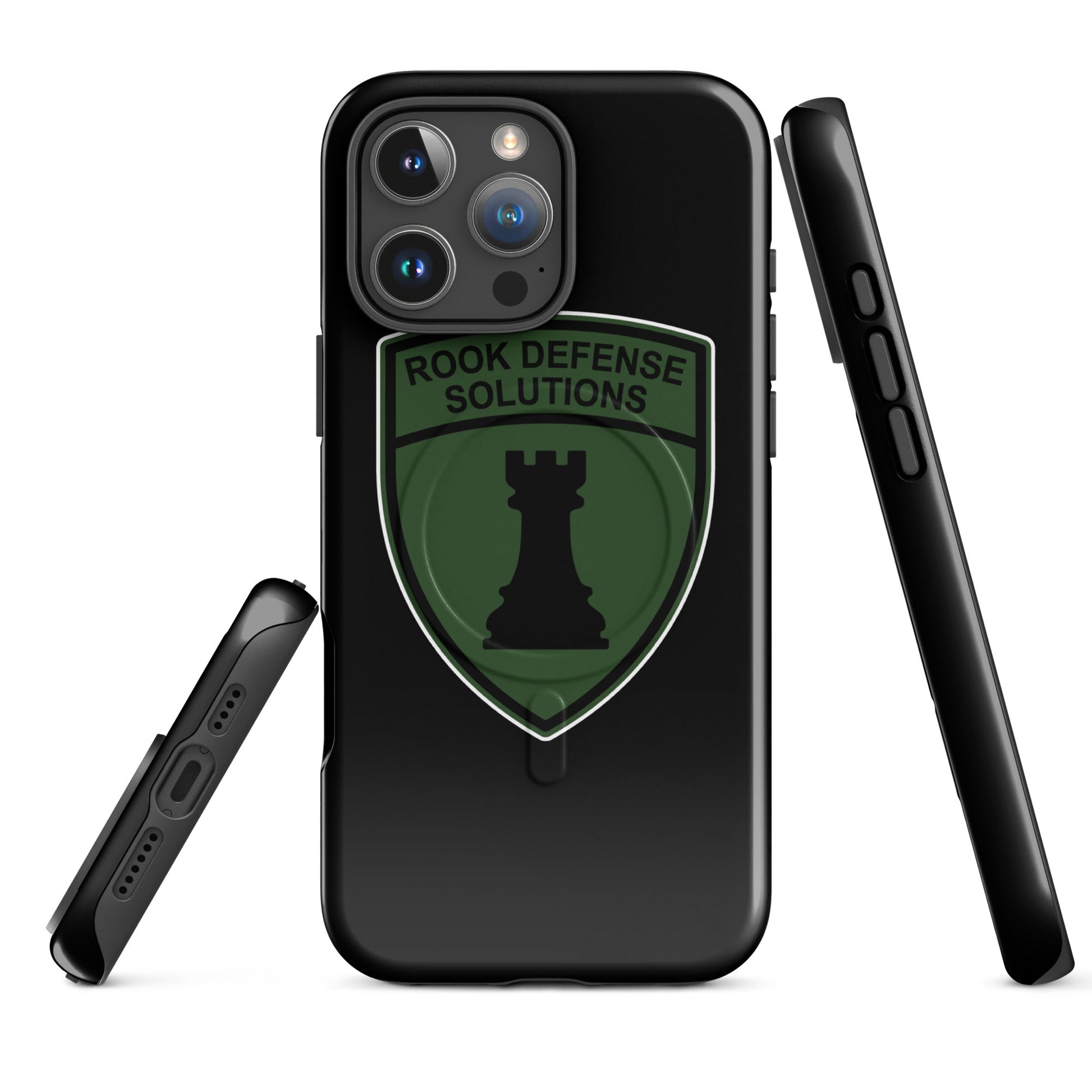 Magsafe Tough Case for iPhone | Rook Defense Solutions | Emblem Logo