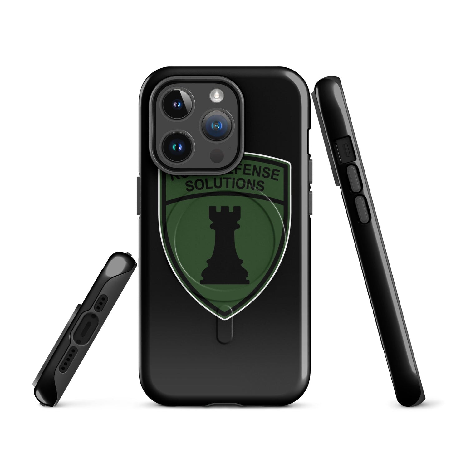 Magsafe Tough Case for iPhone | Rook Defense Solutions | Emblem Logo