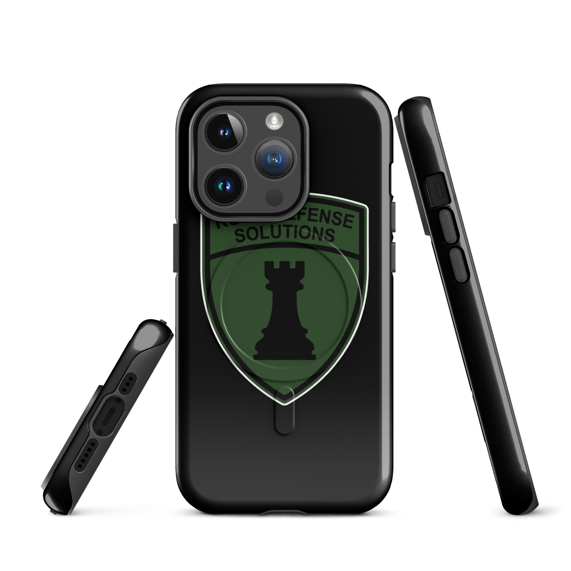 Magsafe Tough Case for iPhone | Rook Defense Solutions | Emblem Logo