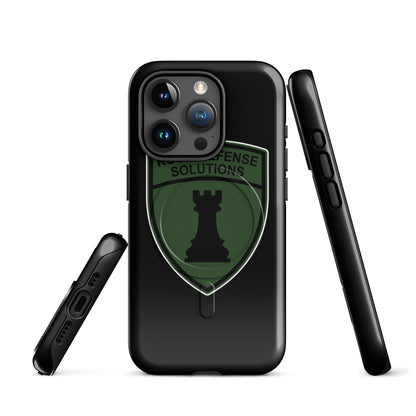 Magsafe Tough Case for iPhone | Rook Defense Solutions | Emblem Logo