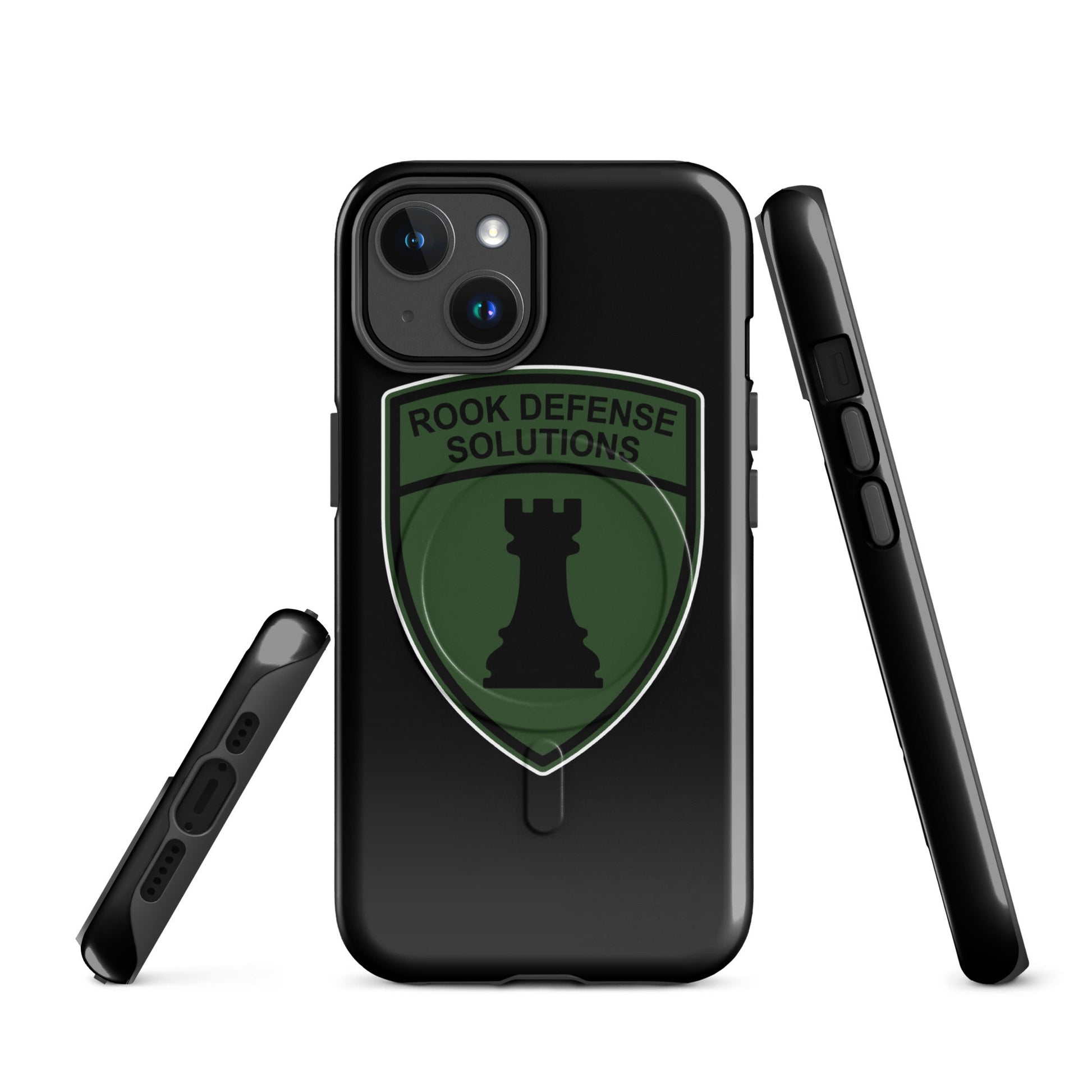Magsafe Tough Case for iPhone | Rook Defense Solutions | Emblem Logo