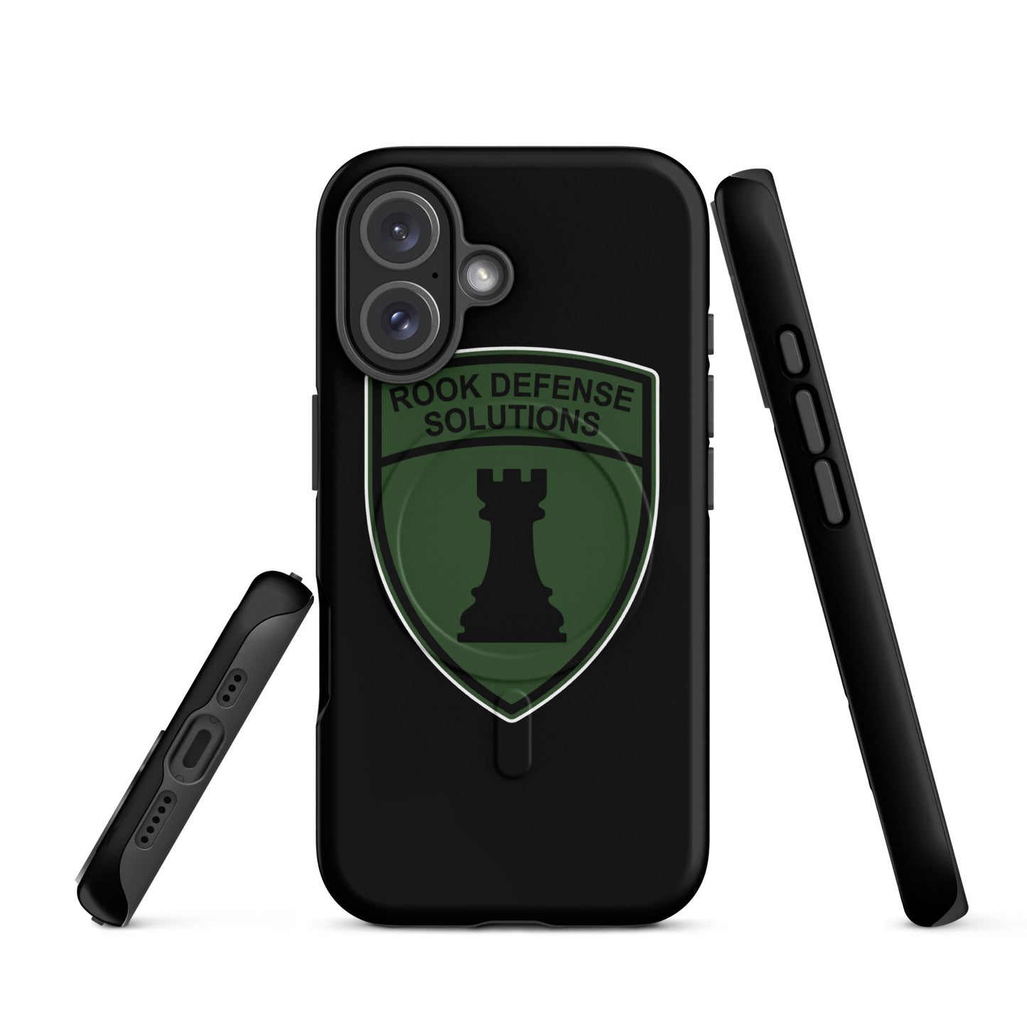 Magsafe Tough Case for iPhone | Rook Defense Solutions | Emblem Logo