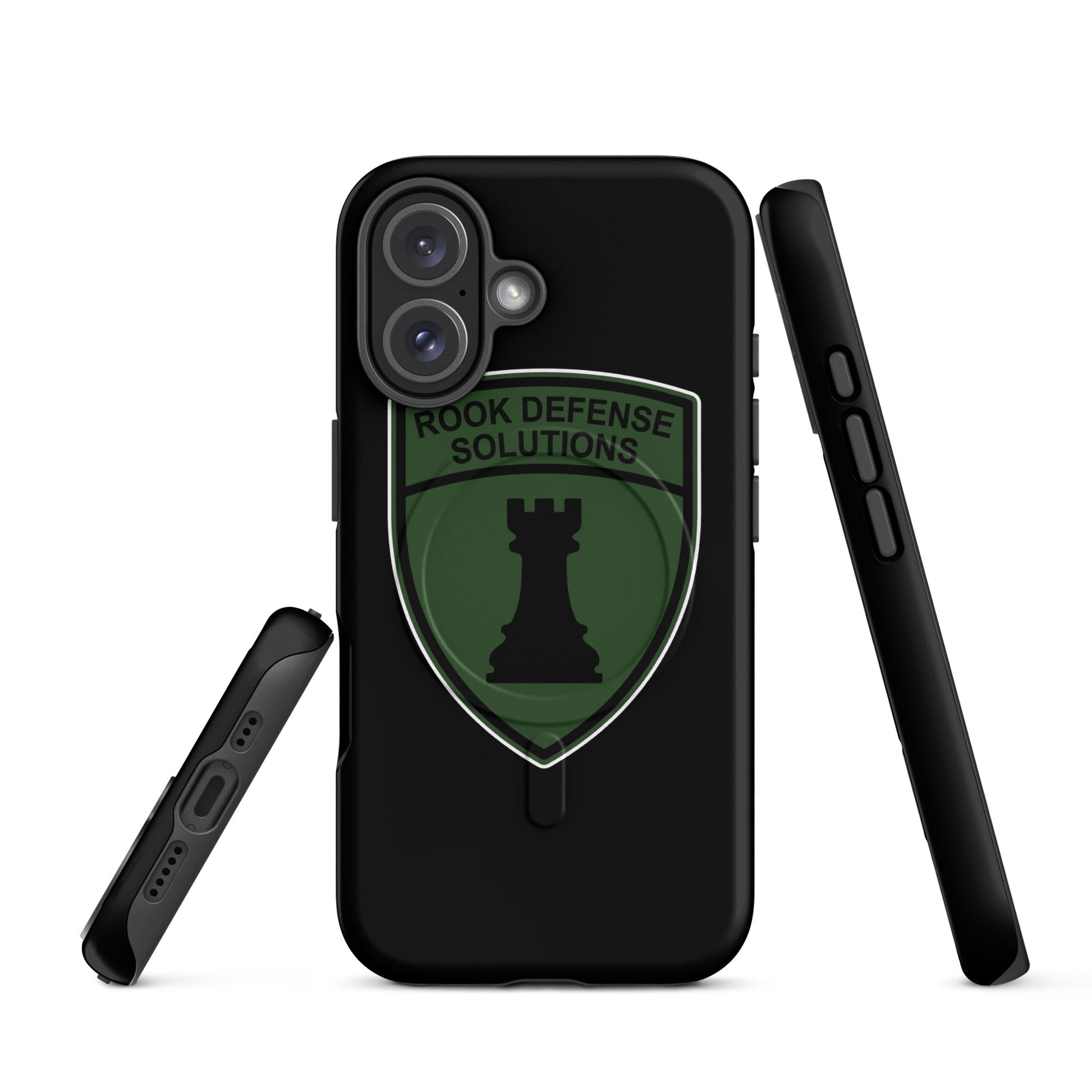 Magsafe Tough Case for iPhone | Rook Defense Solutions | Emblem Logo