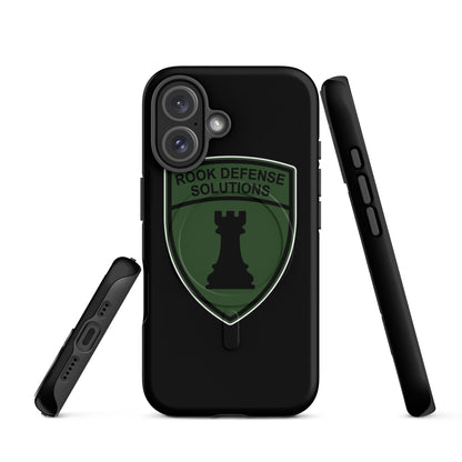 Magsafe Tough Case for iPhone | Rook Defense Solutions | Emblem Logo