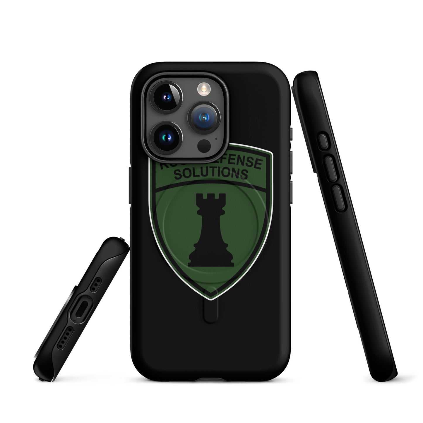 Magsafe Tough Case for iPhone | Rook Defense Solutions | Emblem Logo